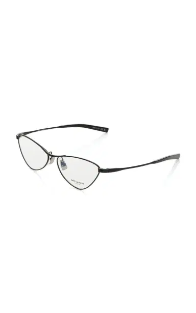 Saint Laurent Cat-Eye Metal Glasses | Thumbnail 3