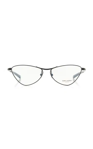 Saint Laurent Cat-Eye Metal Glasses | Thumbnail 4