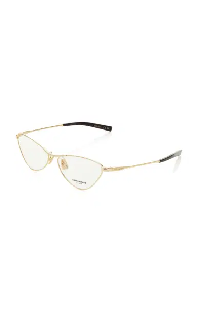 Saint Laurent Cat-Eye Metal Glasses | Thumbnail 3 Saint Laurent Cat-Eye Metal Glasses | Thumbnail 3