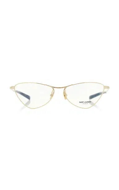 Saint Laurent Cat-Eye Metal Glasses | Thumbnail 4 Saint Laurent Cat-Eye Metal Glasses | Thumbnail 4