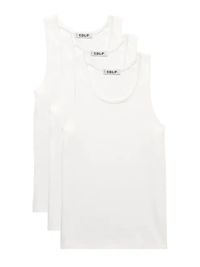 CDLP Three-Pack Ribbed Stretch Lyocell and Cotton-Blend Jersey Tank Tops - Men