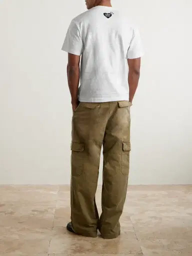 Human Made Logo-Print Cotton-Jersey T-Shirt - Men | Thumbnail 4 Human Made Logo-Print Cotton-Jersey T-Shirt - Men | Thumbnail 4