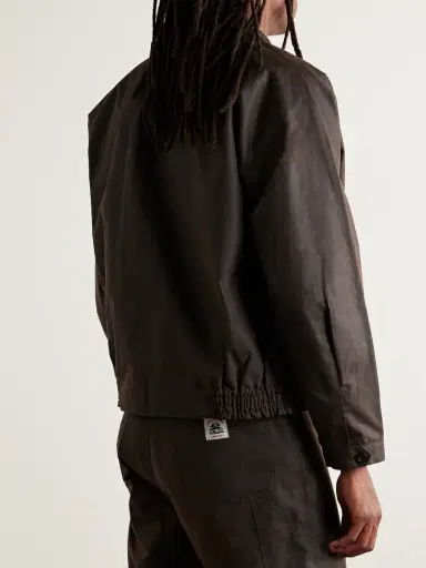 BODE Coach Waxed-Cotton Blouson Jacket - Men | Thumbnail 3