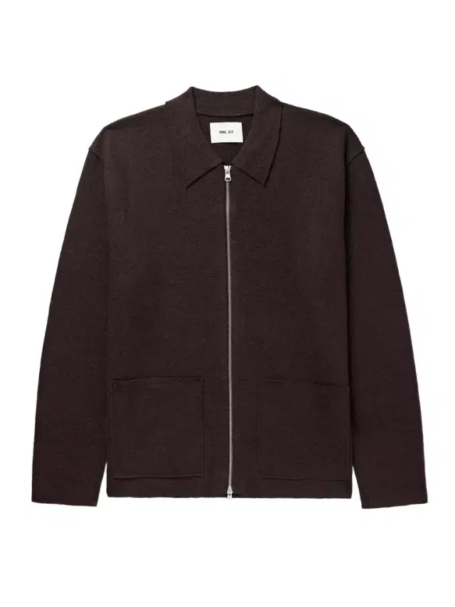 Jonas 6398 Brushed-Wool Zip-Up Cardigan - Men