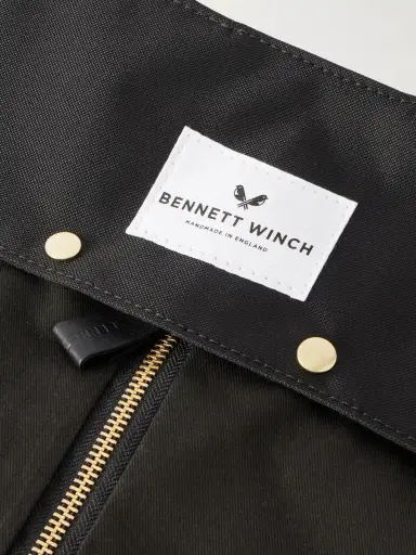Bennett Winch Trifold Leather-Trimmed Cotton-Canvas Suit Carrier - Men | Thumbnail 3 Bennett Winch Trifold Leather-Trimmed Cotton-Canvas Suit Carrier - Men | Thumbnail 3