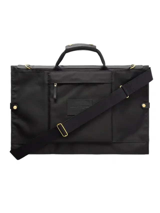 Bennett Winch Trifold Leather-Trimmed Cotton-Canvas Suit Carrier - Men