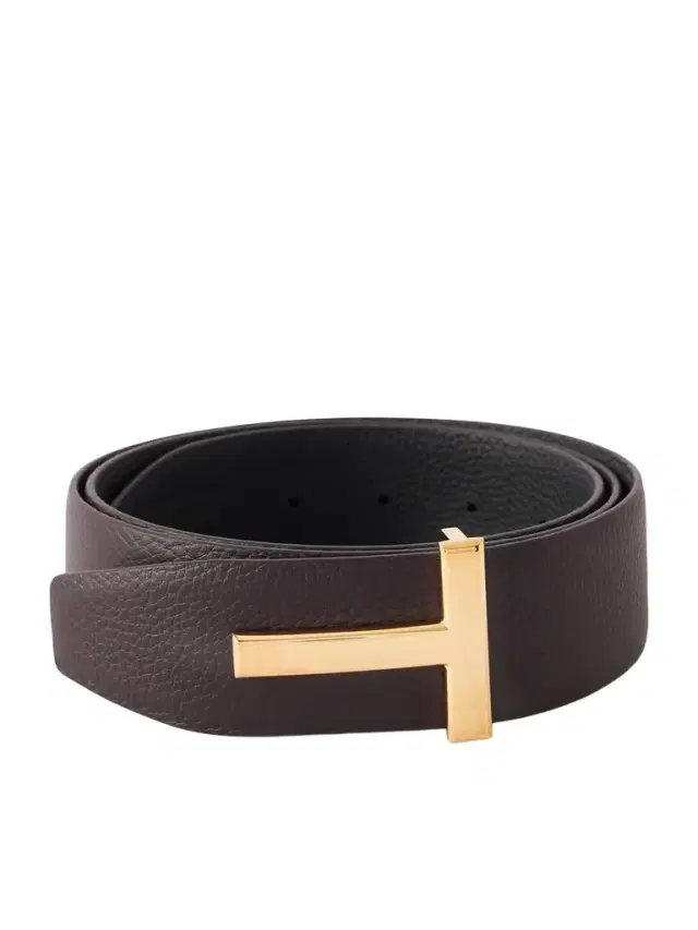 Tom Ford 4cm Full-Grain Leather Belt - Men