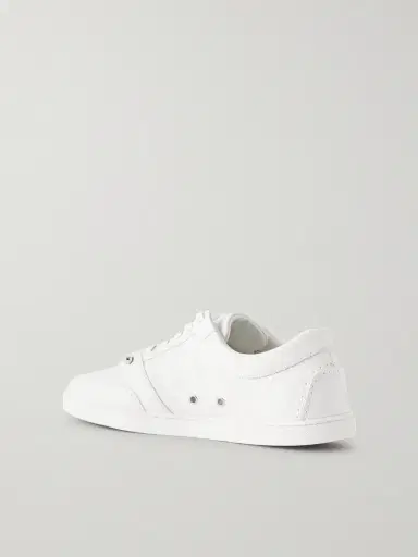Christian Louboutin Chambelisneak Embellished Perforated Leather Sneakers - Men | Thumbnail 4