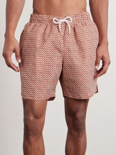 Derek Rose Tropez Straight-Leg Mid-Length Printed Swim Shorts - Men | Thumbnail 2 Derek Rose Tropez Straight-Leg Mid-Length Printed Swim Shorts - Men | Thumbnail 2
