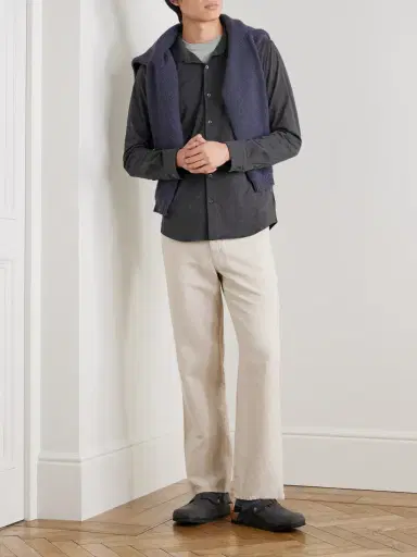 James Perse Supima Cotton-Blend Piqué Polo Shirt - Men | Thumbnail 2 James Perse Supima Cotton-Blend Piqué Polo Shirt - Men | Thumbnail 2