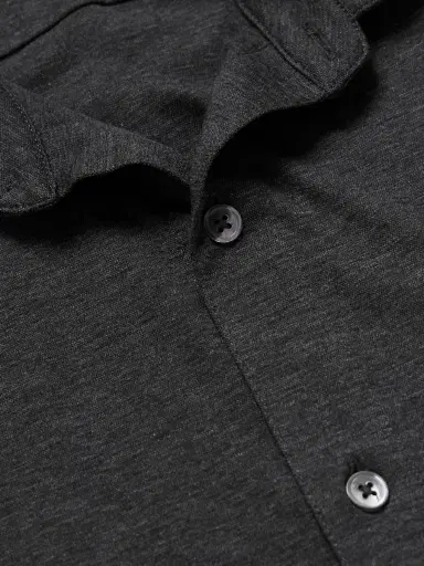 James Perse Supima Cotton-Blend Piqué Polo Shirt - Men | Thumbnail 5 James Perse Supima Cotton-Blend Piqué Polo Shirt - Men | Thumbnail 5
