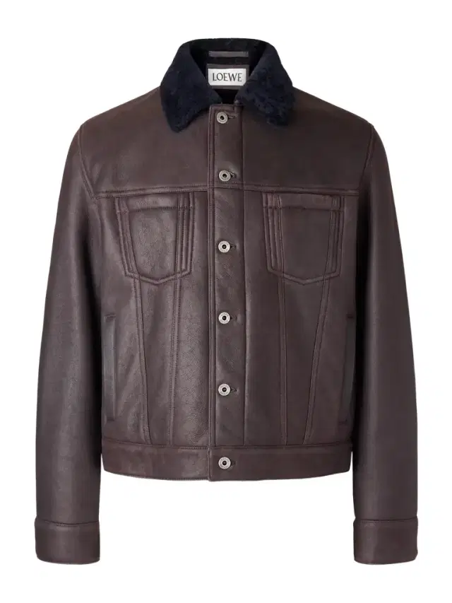 Shearling Trucker Jacket - Men