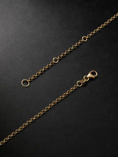 Foundrae Small Graduating Belcher 18-Karat Gold Chain Necklace - Men | Thumbnail 3