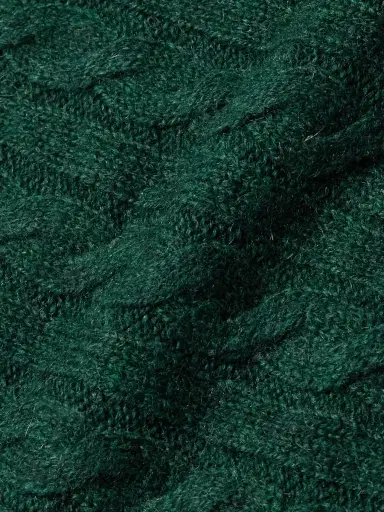 Beams Plus Cable-Knit Wool Sweater - Men | Thumbnail 4