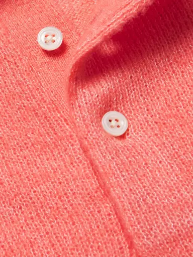 Beams Plus Wool-Blend Polo Shirt - Men | Thumbnail 5