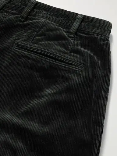 Beams Plus Cropped Pleated Cotton-Corduroy Trousers - Men | Thumbnail 5