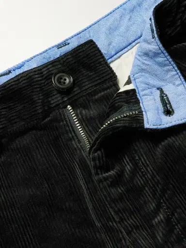 Beams Plus Cropped Pleated Cotton-Corduroy Trousers - Men | Thumbnail 6