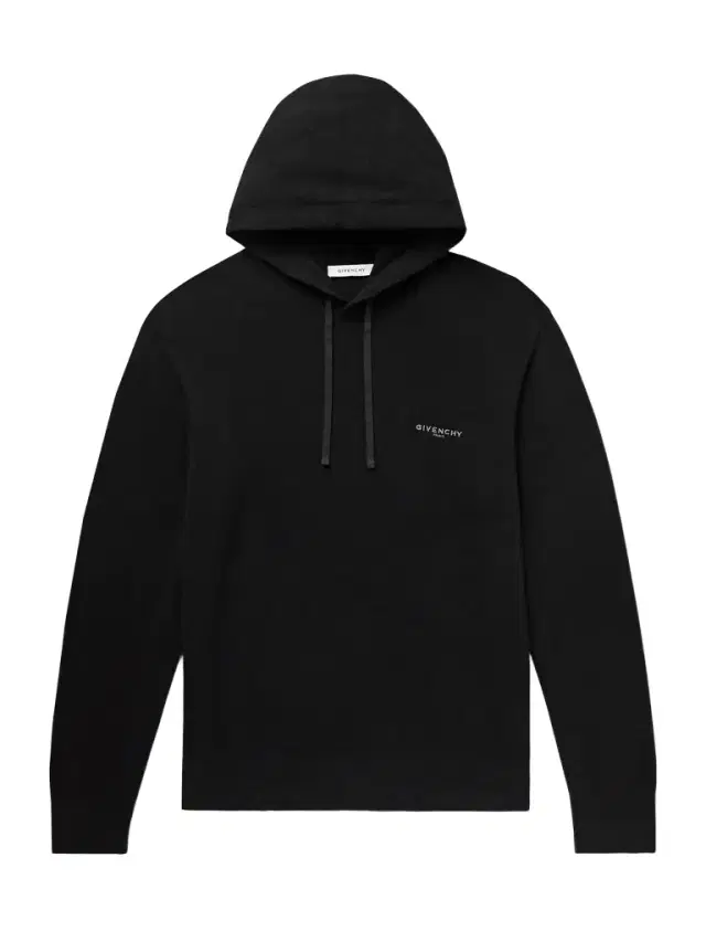 Givenchy Logo-Print Wool and Cashmere-Blend Hoodie - Men