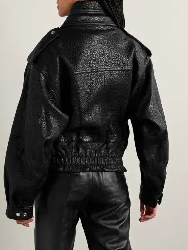 Isabel Marant Aneli Textured-leather Jacket | Thumbnail 3