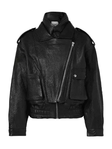 Isabel Marant Aneli Textured-leather Jacket | Thumbnail 1