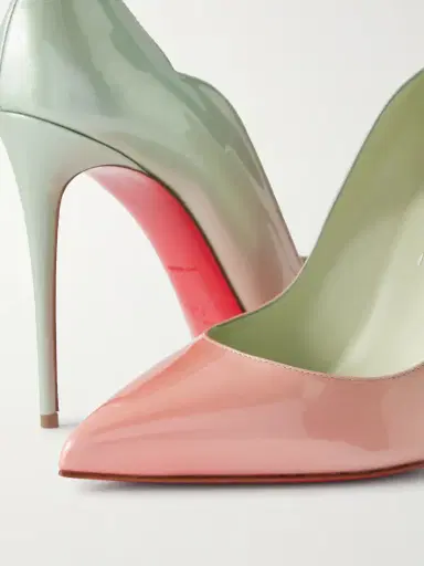 Christian Louboutin Hot Chick 100 Dégradé Patent-leather Pumps | Thumbnail 5 Christian Louboutin Hot Chick 100 Dégradé Patent-leather Pumps | Thumbnail 5
