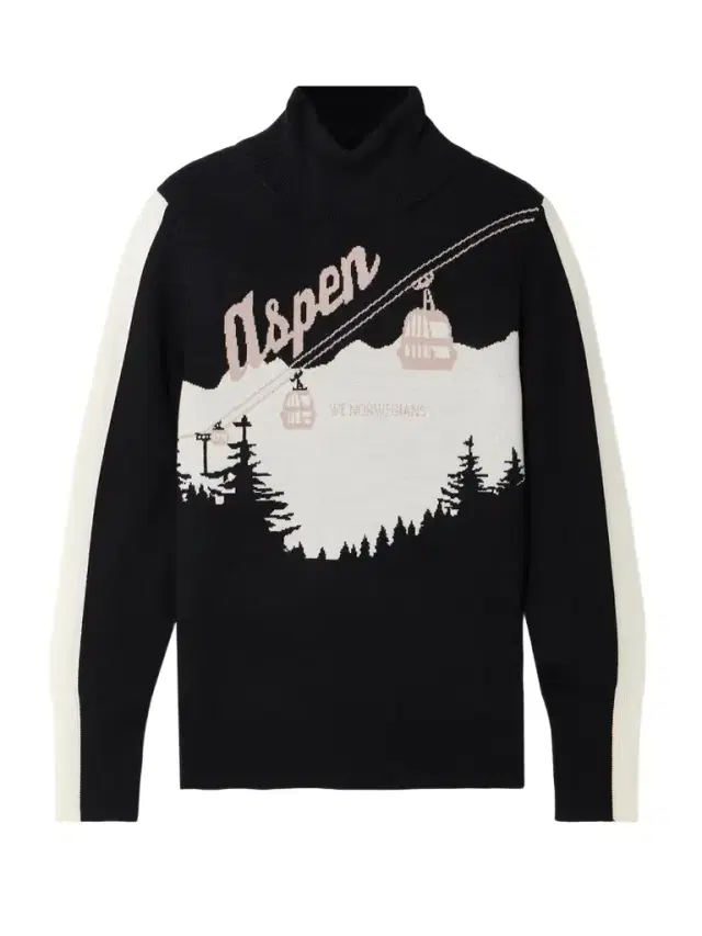 We Norwegians Afterski Jacquard-knit Merino Wool Turtleneck Sweater