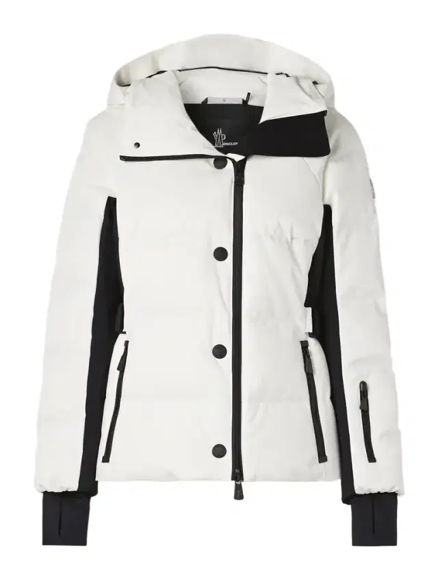 Guyane Hooded Quilted Down Ski Jacket