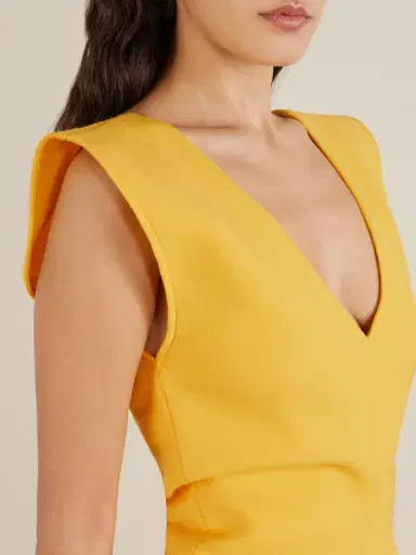 Proenza Schouler Mariam Scuba Midi Dress | Thumbnail 5 Proenza Schouler Mariam Scuba Midi Dress | Thumbnail 5