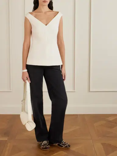 Proenza Schouler Mariam Scuba Top | Thumbnail 2 Proenza Schouler Mariam Scuba Top | Thumbnail 2