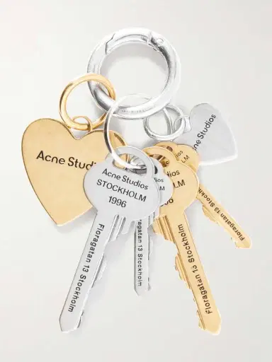 Acne Studios And Gold-tone Keyring | Thumbnail 3