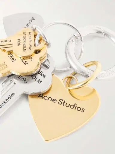 Acne Studios And Gold-tone Keyring | Thumbnail 4