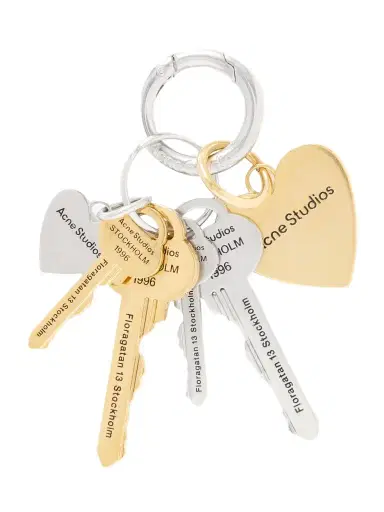 Acne Studios And Gold-tone Keyring | Thumbnail 1