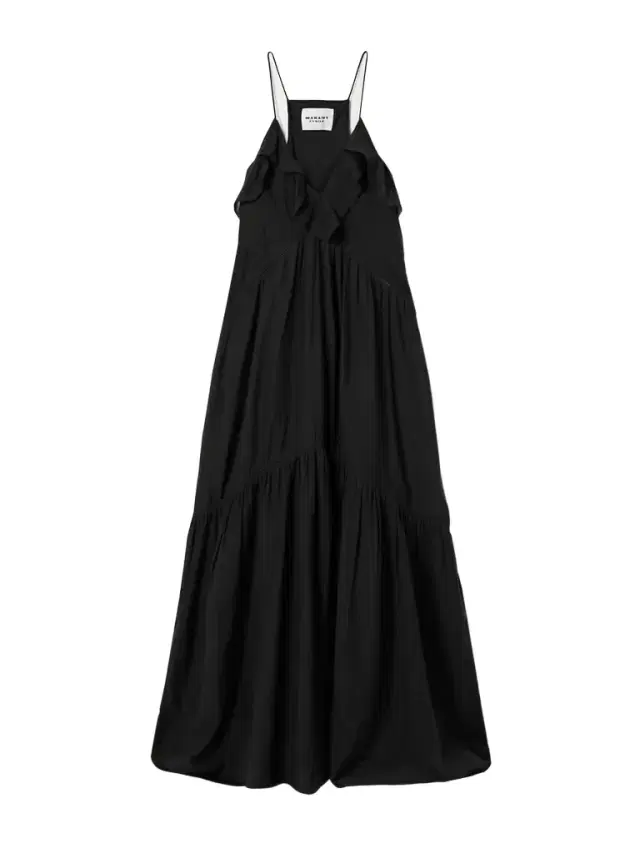 Vasma Tiered Ruffled Cotton-blend Maxi Dress