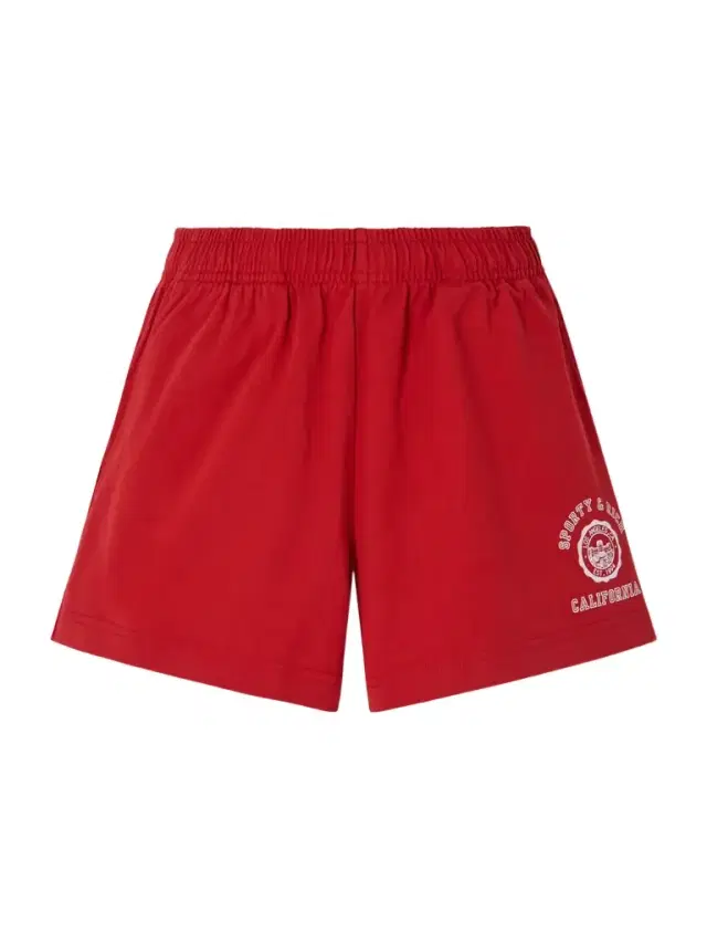 California Printed Cotton-jersey Shorts