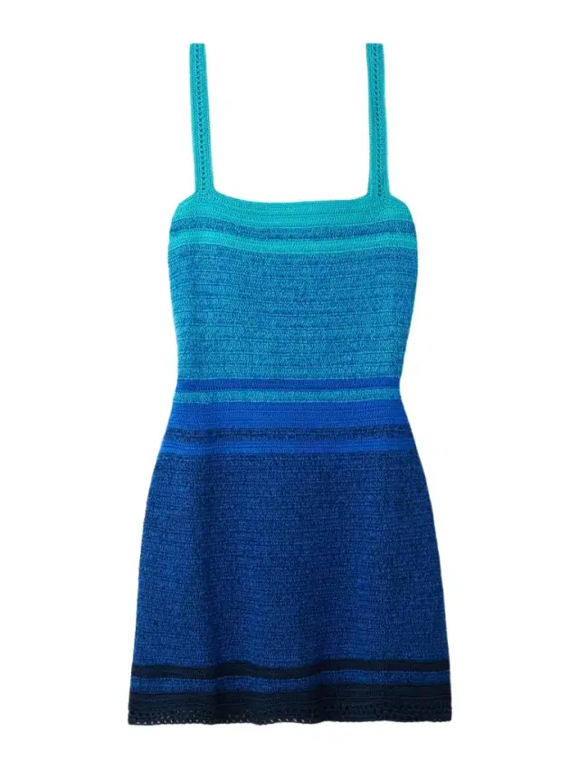 Plumar Crocheted Cotton Mini Dress