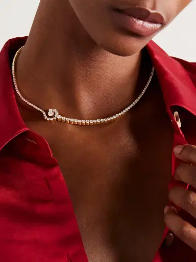 Sophie Bille Brahe Escargot 18-karat Gold Diamond Necklace | Thumbnail 2 Sophie Bille Brahe Escargot 18-karat Gold Diamond Necklace | Thumbnail 2