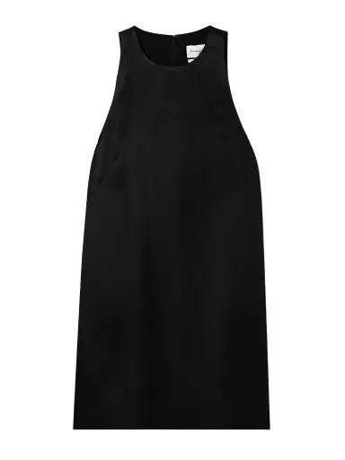 Brandon Maxwell The Joelle Wool And Silk-blend Mini Dress | Thumbnail 1 Brandon Maxwell The Joelle Wool And Silk-blend Mini Dress | Thumbnail 1