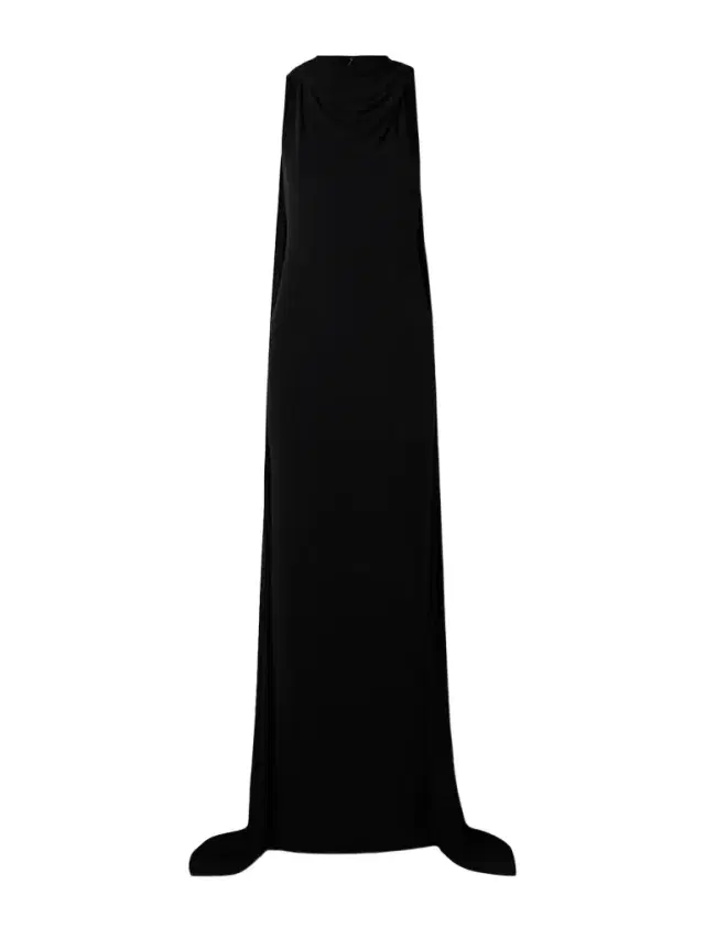 The Presley Cape-effect Draped Stretch-jersey Gown