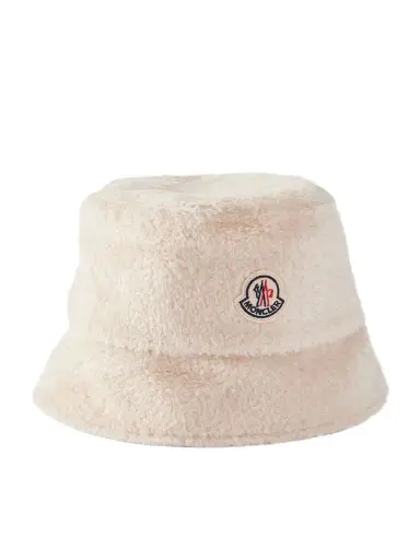 Moncler Embroidered Fleece Bucket Hat | Thumbnail 1