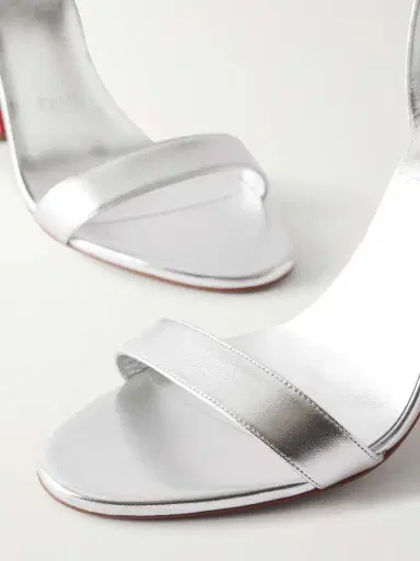 Christian Louboutin Miss Z 100 Metallic Leather Sandals | Thumbnail 5 Christian Louboutin Miss Z 100 Metallic Leather Sandals | Thumbnail 5