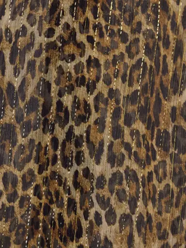 Nili Lotan Alla Tie-neck Leopard-print Metallic Silk-crepon Halterneck Top | Thumbnail 5 Nili Lotan Alla Tie-neck Leopard-print Metallic Silk-crepon Halterneck Top | Thumbnail 5