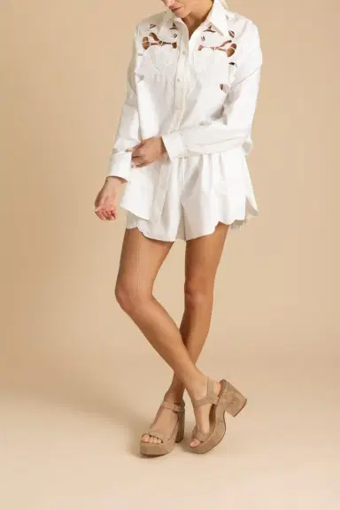 Zimmermann Daylight Embroidered Shirt | Thumbnail 2