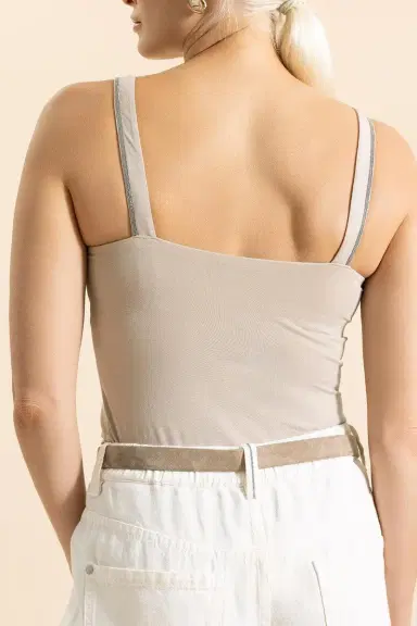Brunello Cucinelli Monili Strap Tank Top | Thumbnail 4 Brunello Cucinelli Monili Strap Tank Top | Thumbnail 4