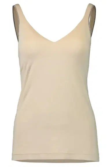 Brunello Cucinelli Monili Strap Tank Top | Thumbnail 1 Brunello Cucinelli Monili Strap Tank Top | Thumbnail 1
