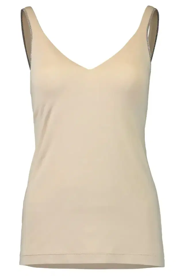 Brunello Cucinelli Monili Strap Tank Top