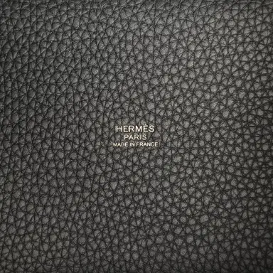 HERMÈS Hermes Picotin Lock 18 Black Clemence Gold Hardware | Thumbnail 7 HERMÈS Hermes Picotin Lock 18 Black Clemence Gold Hardware | Thumbnail 7