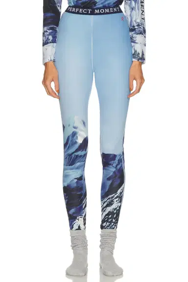 Perfect Moment Printed Base Layer Legging | Thumbnail 1
