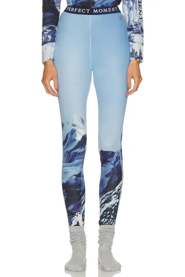 Perfect Moment Printed Base Layer Legging