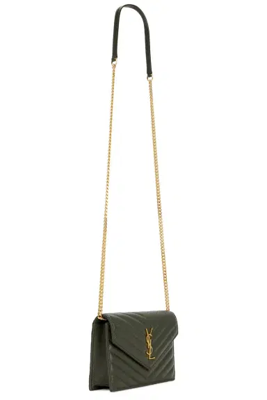 Saint Laurent Envelope Wallet On Chain Bag | Thumbnail 4
