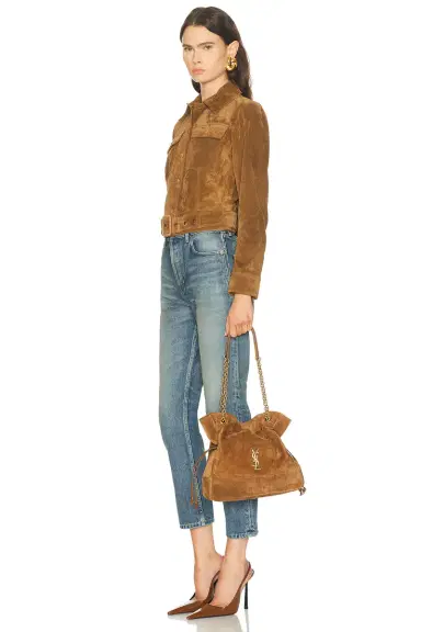Saint Laurent Small Jamie Shopping Bag | Thumbnail 2 Saint Laurent Small Jamie Shopping Bag | Thumbnail 2
